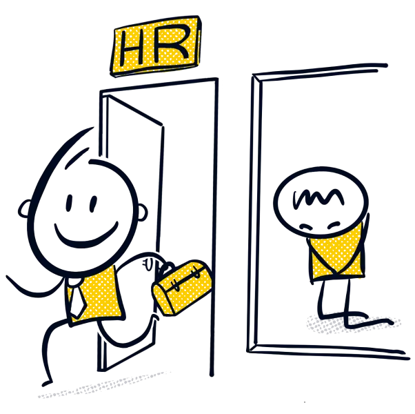 Less worries as HR department, will be out of a job.