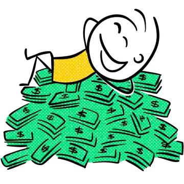 How s08 barry on nice pile of money